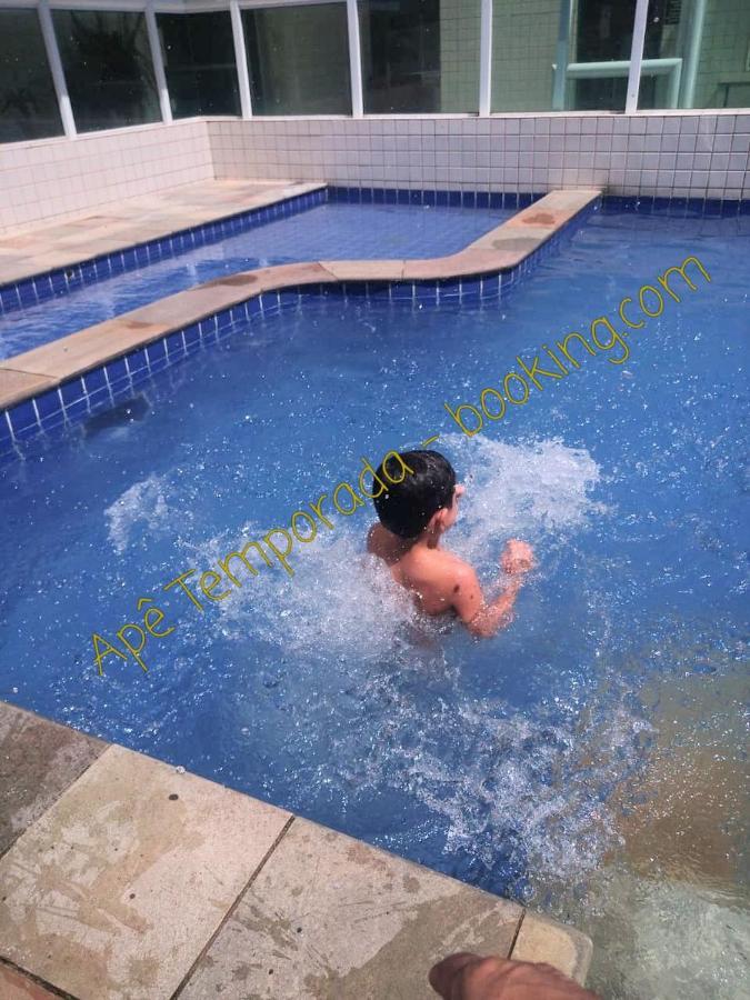 Ape Temporada Praia Grande Sp Completo Com Piscina, Churrasqueira, Estacionamento Exteriör bild