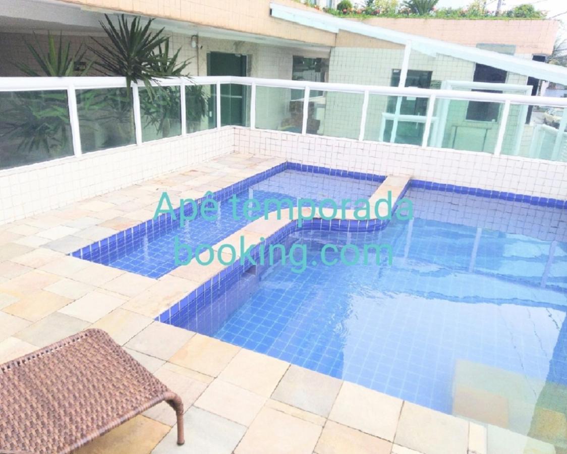 Ape Temporada Praia Grande Sp Completo Com Piscina, Churrasqueira, Estacionamento Exteriör bild